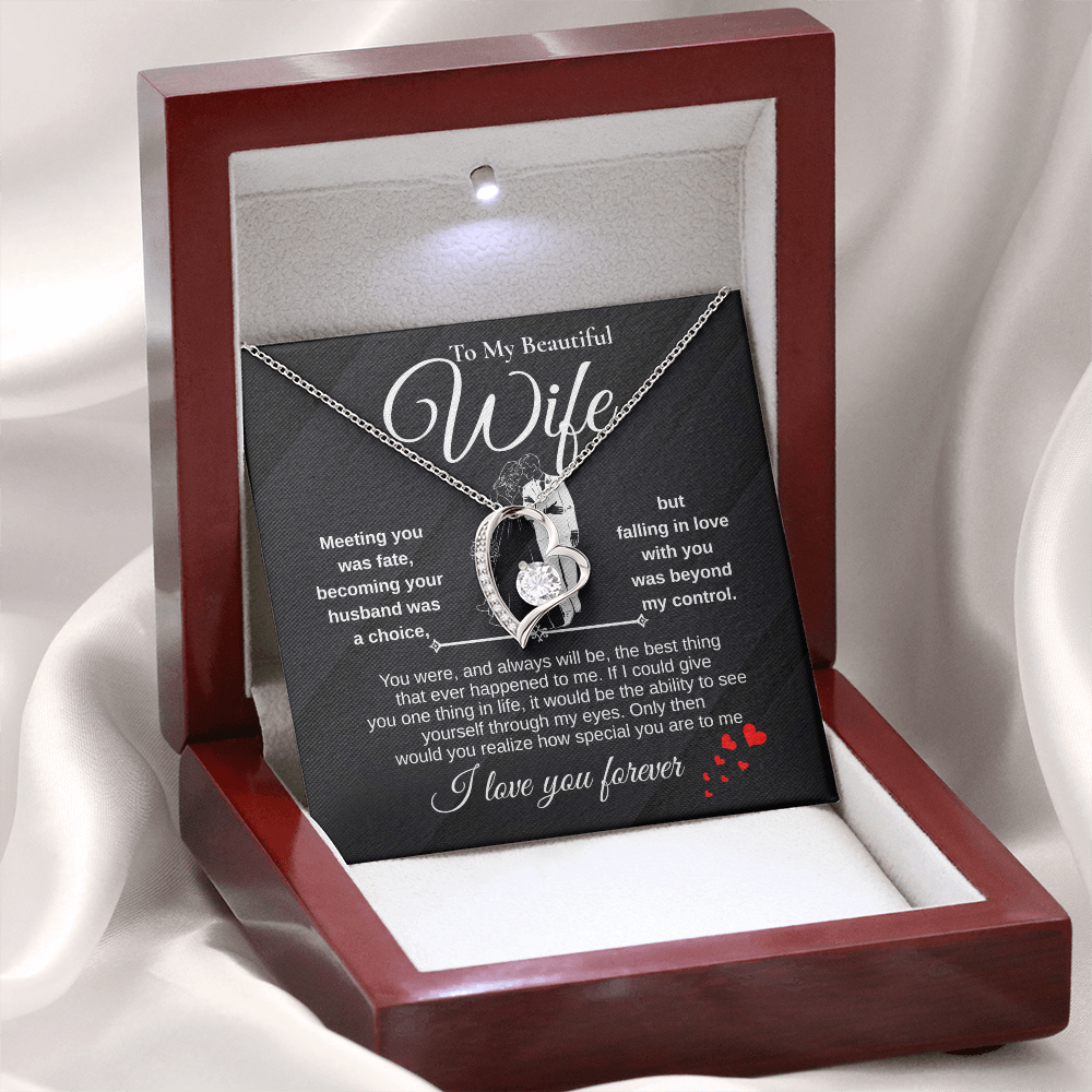 To My Beautiful Wife "You were, and always will be, the best thing that ever happened to me."