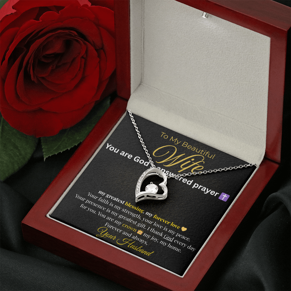 Answered Prayer Necklace | Elegant Gift for Wife π