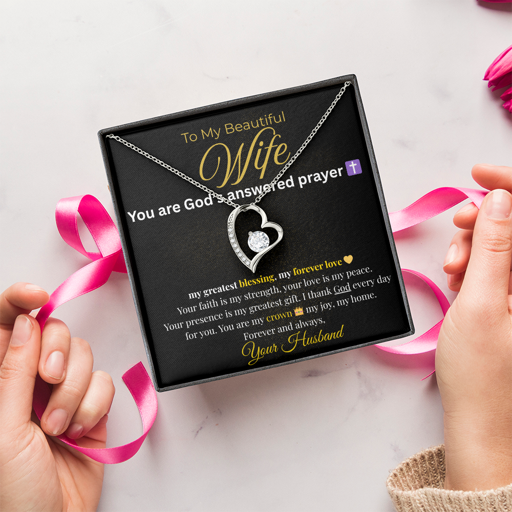 Answered Prayer Necklace | Elegant Gift for Wife π