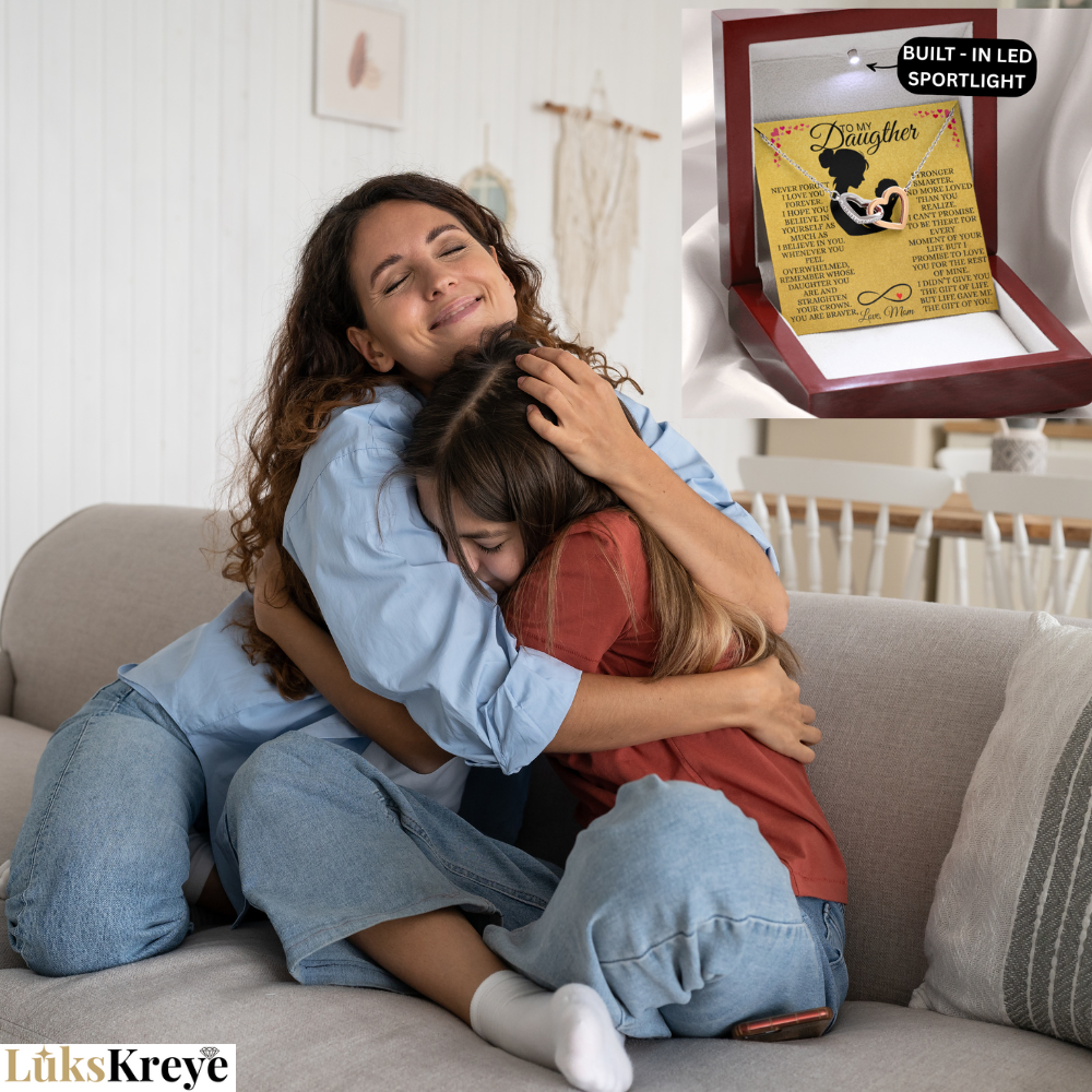 Mother’s Embrace Collection – mom to daughter Christian jewelry by LuksKreye