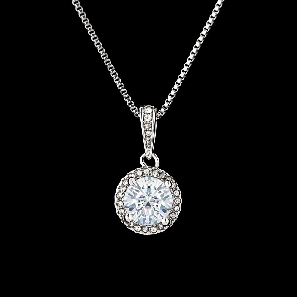 💖 To Our Beautiful Daughter – Love, Mom & Dad | Eternal Hope Necklace